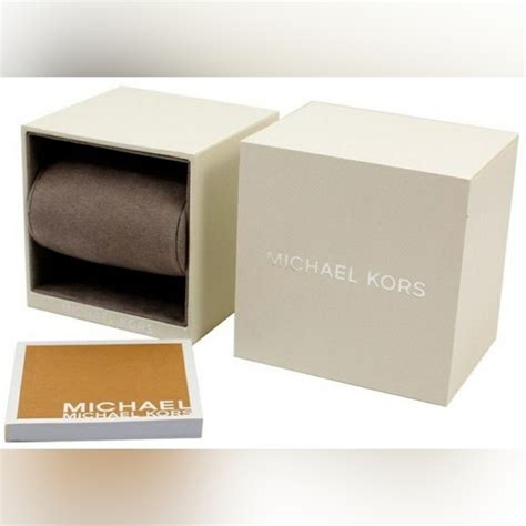 michael kors empty watch box|Michael Kors Watch Boxes & Cases for sale .